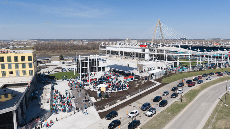 Current Landing and CPKC Stadium