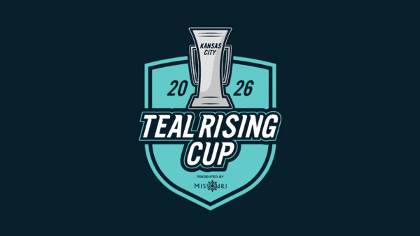 2026 Teal Rising Cup Crest presented by Visit Missouri.