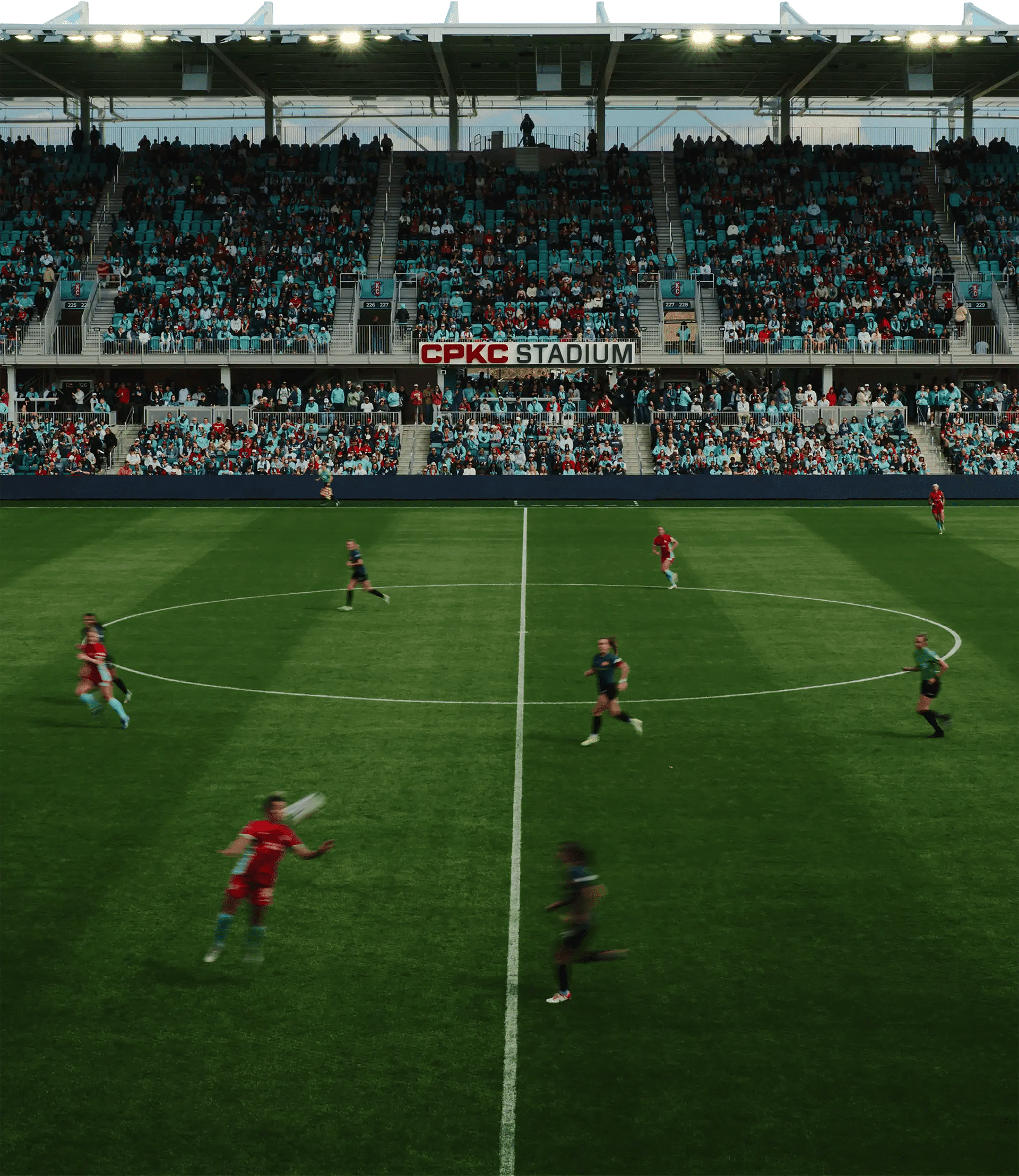 Hero-home-image2 In game match at CPKC Stadium.