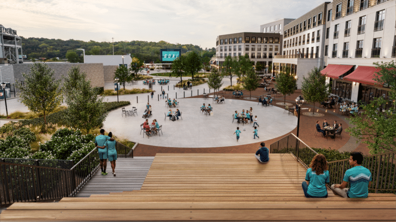 Cover image of Current Landing rendering.