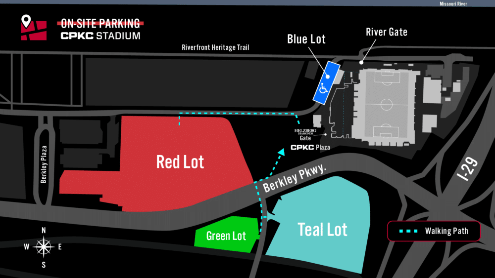 On-Site Parking Map