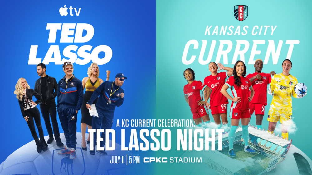 A KC Current Celebration: Ted Lasso Night July 11 | 5PM at CPKC Stadium.