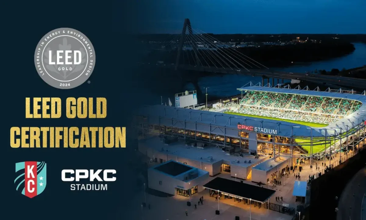 CPKC Stadium Becomes First LEED Gold Certified Stadium in Missouri
